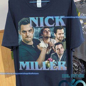 Nick Miller Shirt -nick Miller Homage Vintage Tshirt,nick Miller Retro Shirt,nic